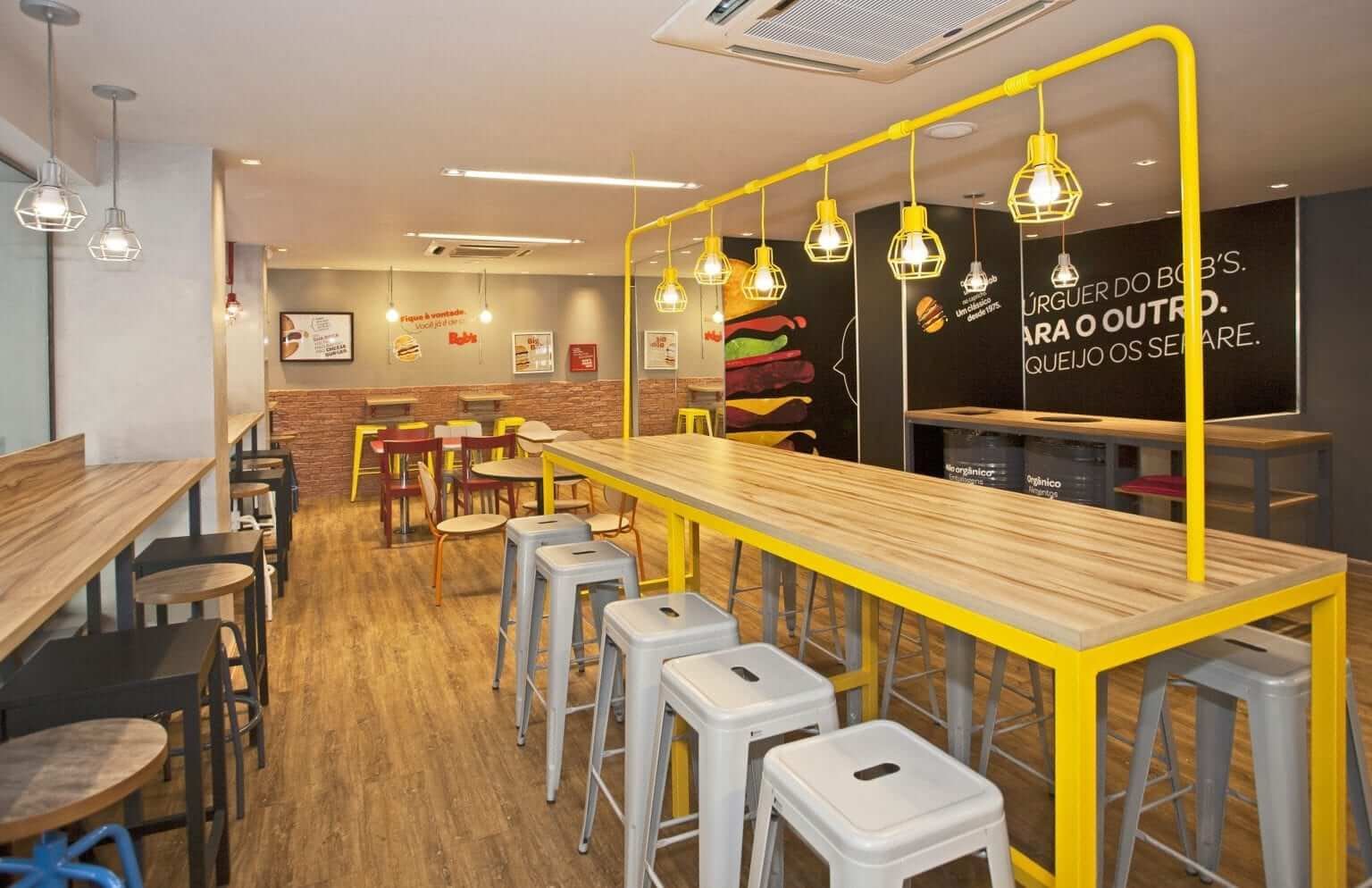 bares e restaurantes